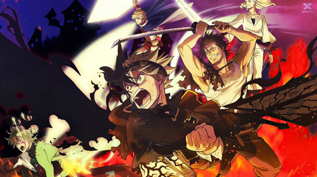 نقد و بررسی انیمه Black Clover | شبدر سیاه