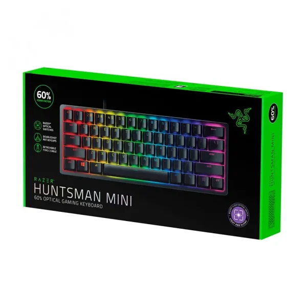 کیبورد گیمینگ Razer Huntsman Mini - Purple Switch