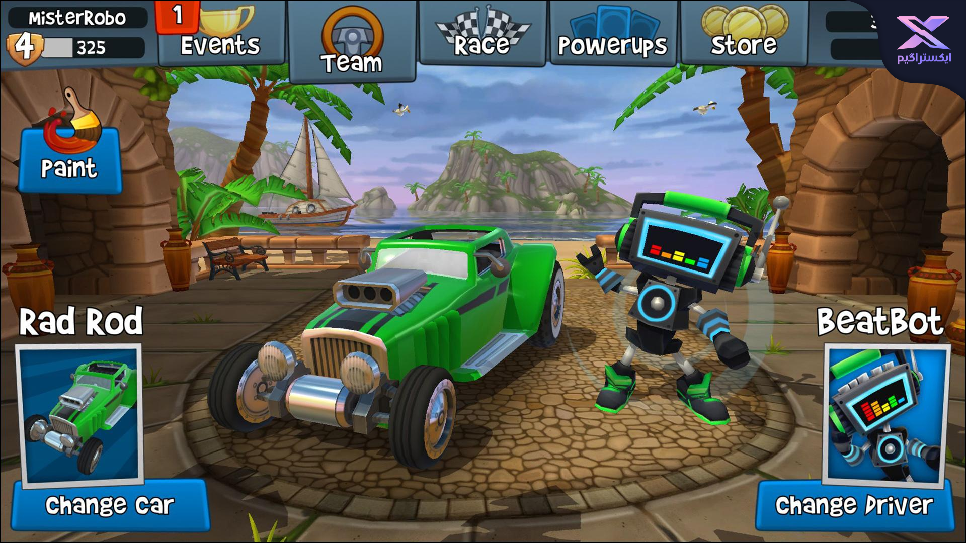 دانلود بازی Beach Buggy Racing 2 اندروید