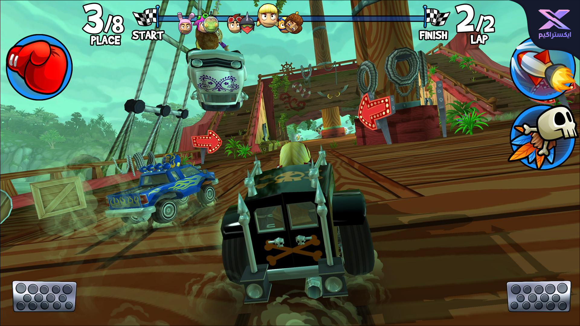 دانلود بازی Beach Buggy Racing 2 اندروید