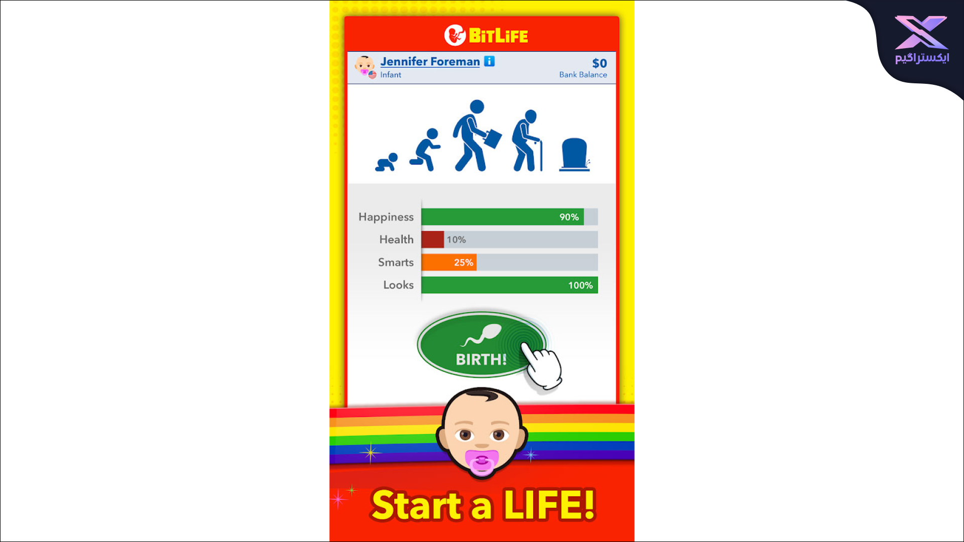 دانلود بازی BitLife Life Simulator