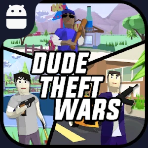 دانلود بازی Dude Theft Wars | شهر بروبکس اندروید