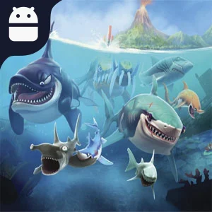 دانلود بازی Hungry Shark World 5.9.1 | کوسه گرسنه موبایل