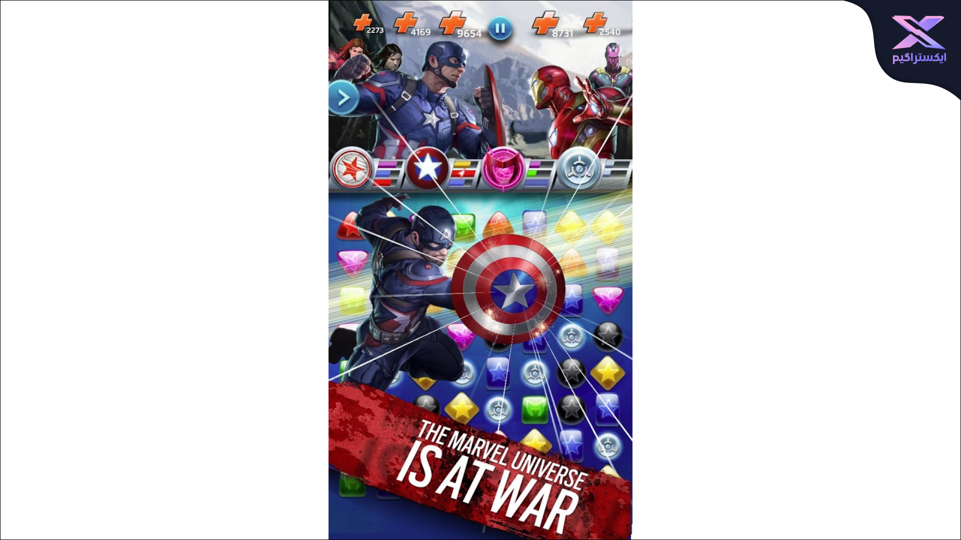 دانلود بازی Marvel Puzzle Quest