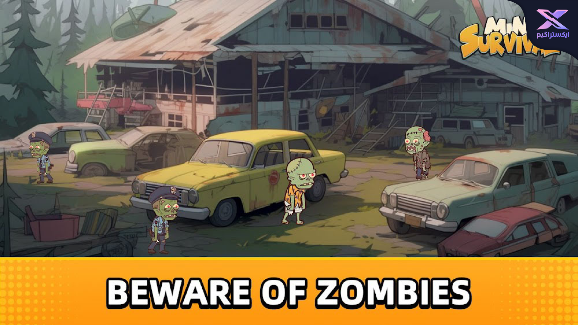 دانلود بازی Mini Survival: Zombie Fight اندروید