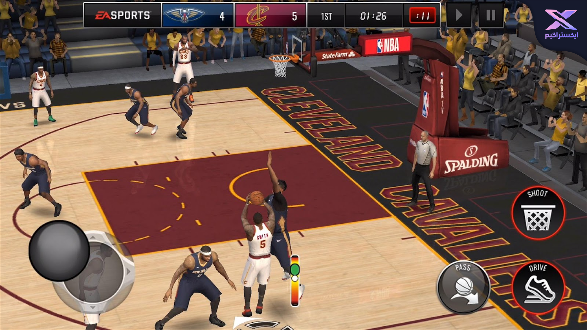 دانلود بازی NBA LIVE اندروید