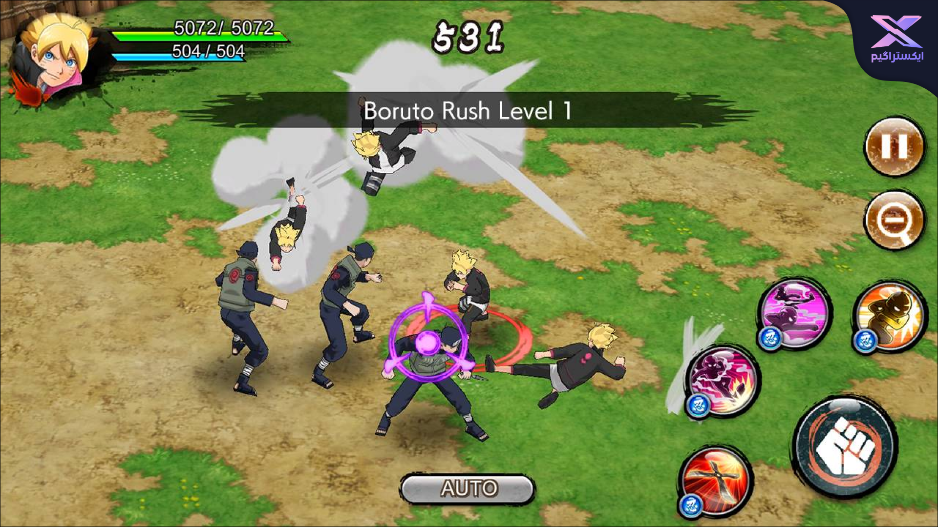 دانلود بازی NARUTO X BORUTO NINJA VOLTAGE اندروید