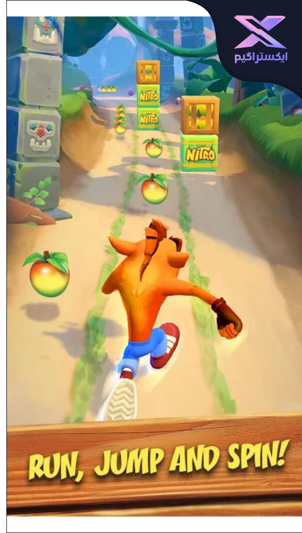 دانلود بازی Crash Bandicoot Mobile اندروید - بازی کراش بندیکوت