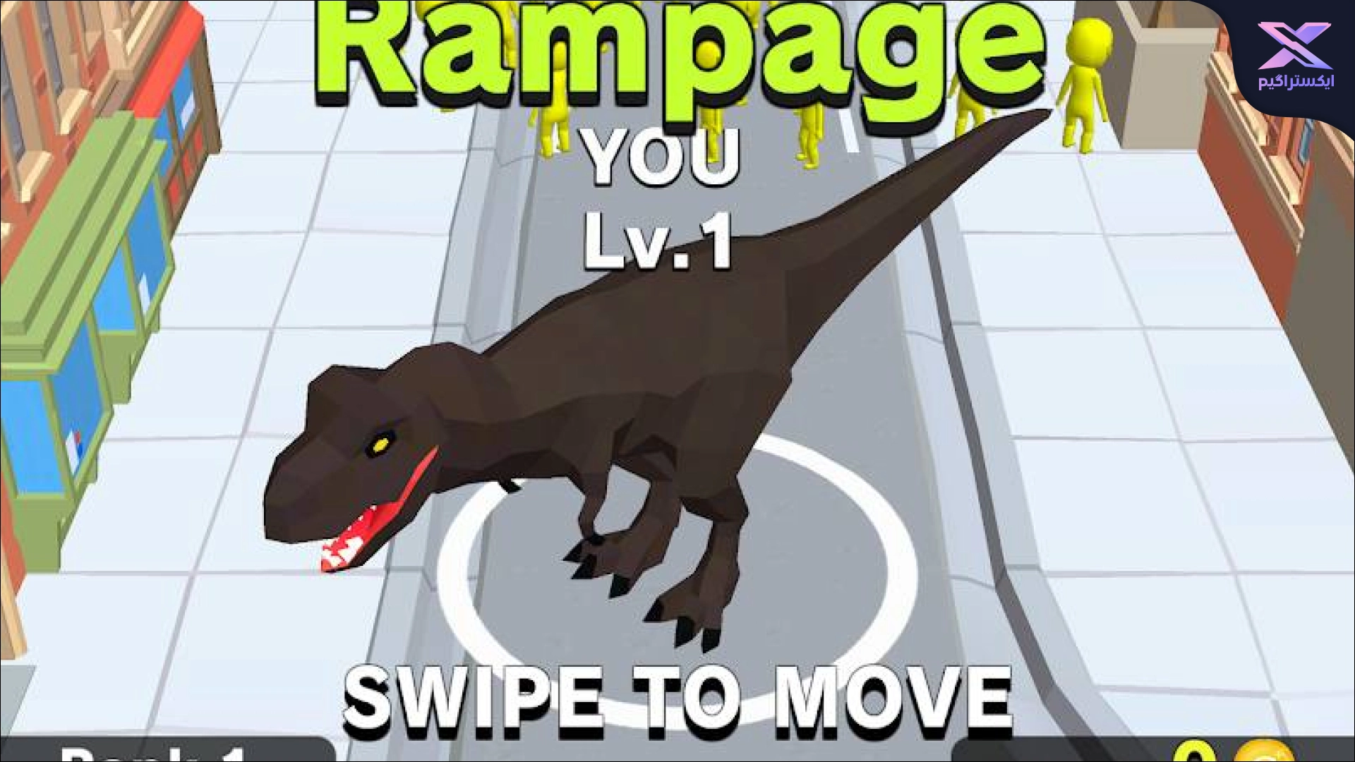 دانلود بازی Dinosaur Rampage اندروید - بازی حمله دایناسورها