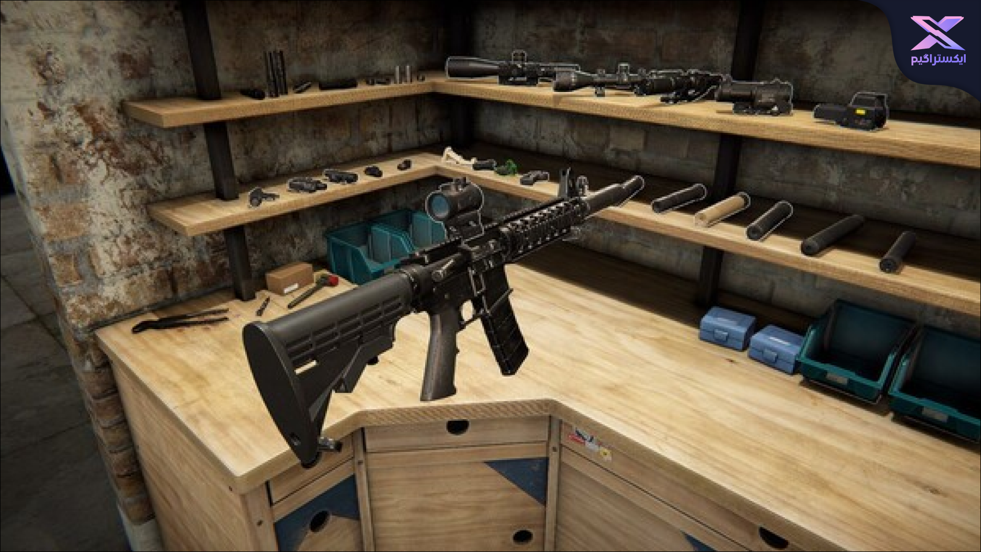 دانلود بازی Gunsmith Simulator کامیپوتر نسخه فشرده