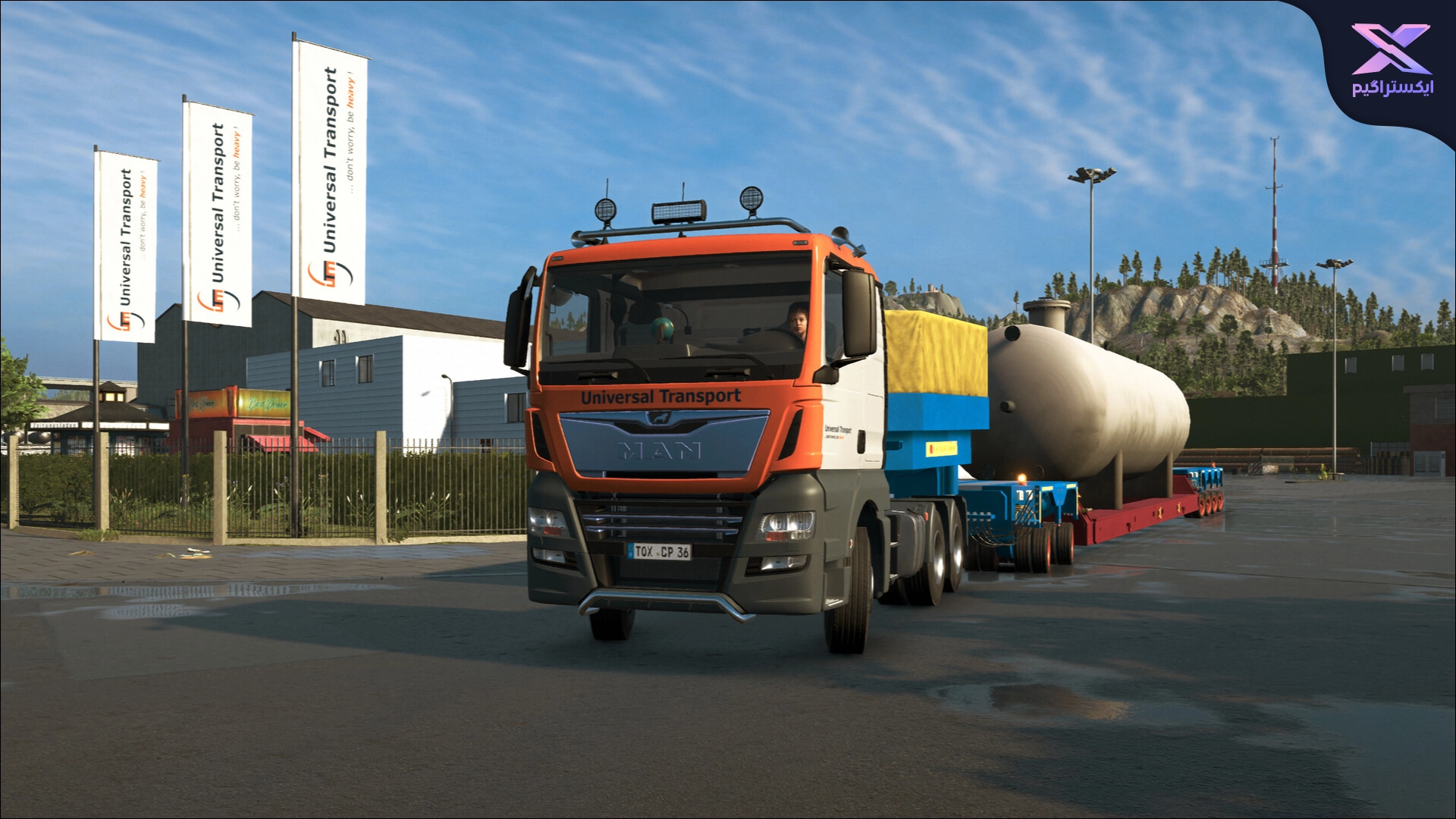 دانلود بازی Heavy Cargo The Truck Simulator برای کامپیوتر نسخه فشرده