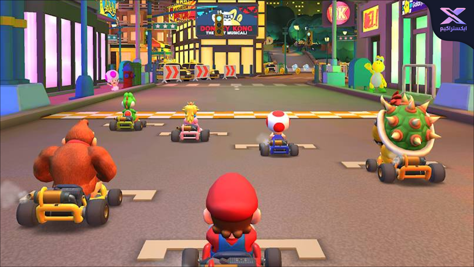 دانلود بازی Mario Kart Tour اندروید | ماریو کارت ماشینی مود