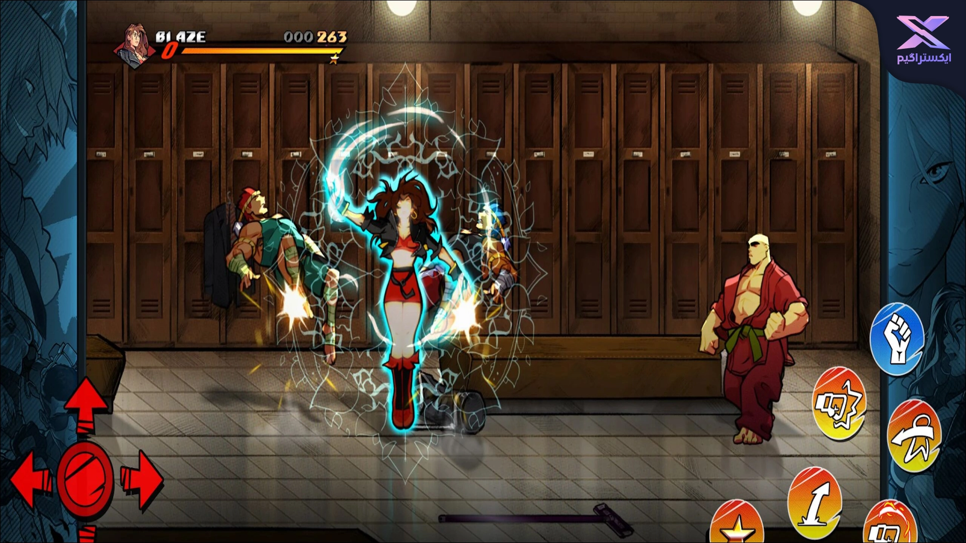 دانلود بازی Streets of Rage 4 اندروید - بازی شورش در شهر 4 موبایل