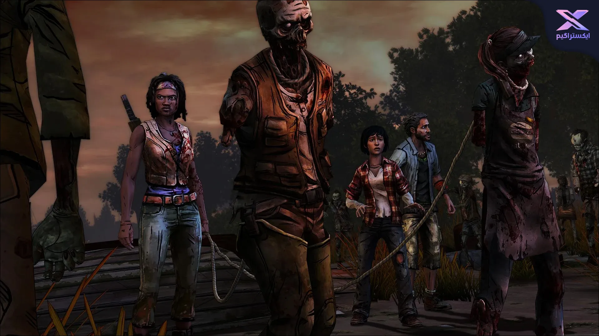 دانلود بازی The Walking Dead: Michonne اندروید | بازی مردگان متحرک میشاون