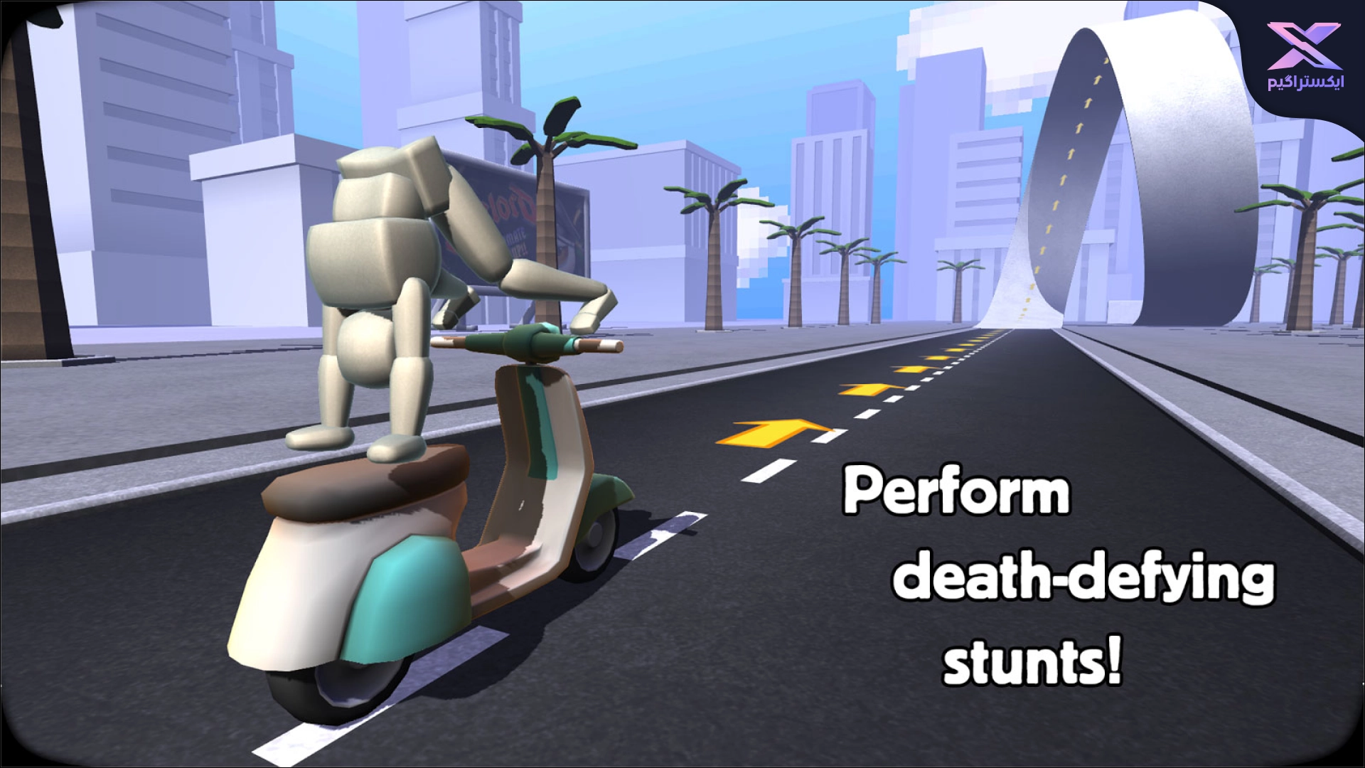 دانلود بازی Turbo Dismount - بازی شبیه ساز تصادف واقعی برای اندروید