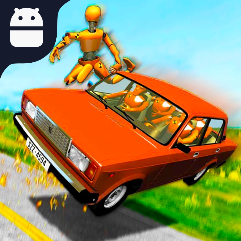 دانلود بازی VAZ Crash Test Simulator 2 - بازی شبیه ساز تصادف برای اندروید