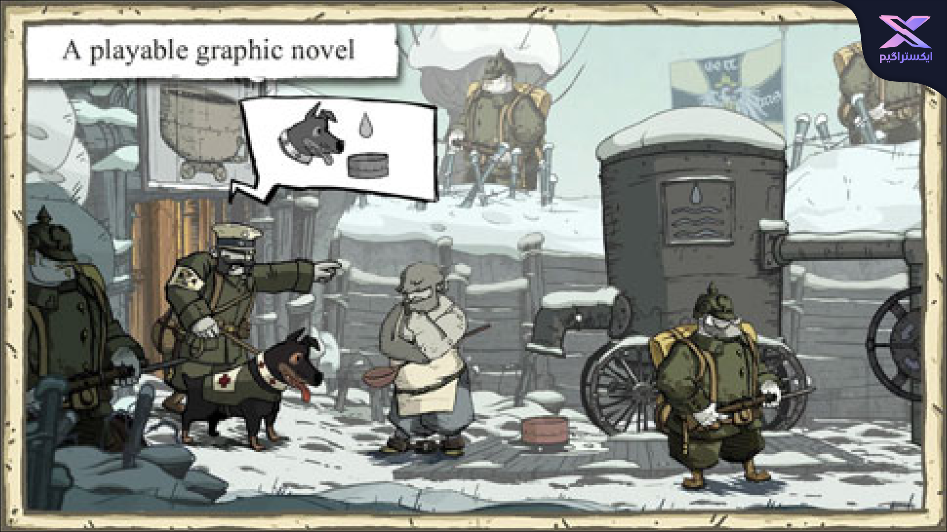 دانلود بازی Valiant Hearts: The Great War اندروید | بازی شجاع دل