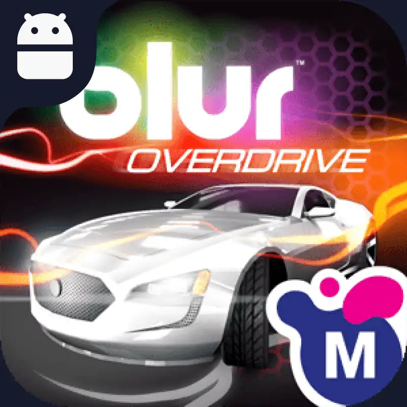 دانلود بازی Blur Overdrive اندروید - بازی بلور موبایل مود