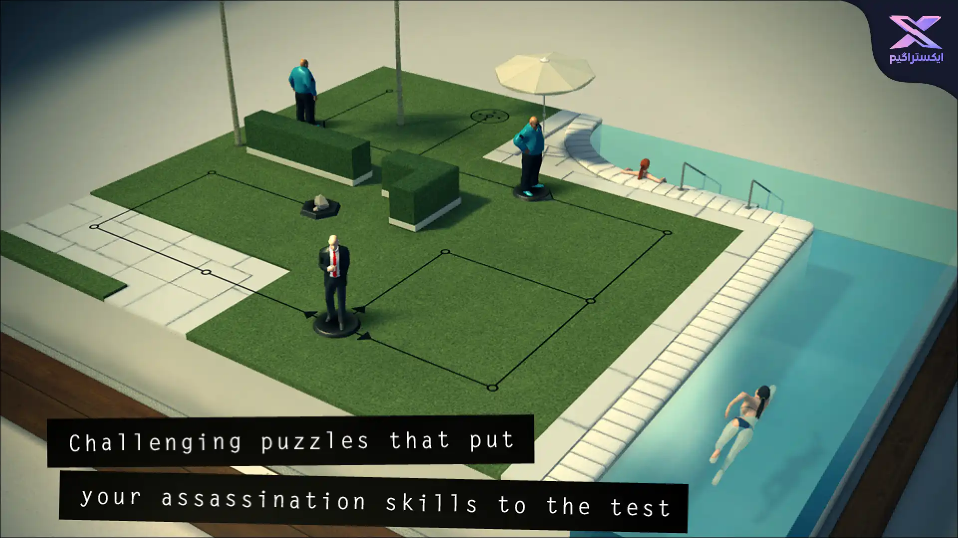 دانلود بازی Hitman GO - بازی هیتمن گو اندروید