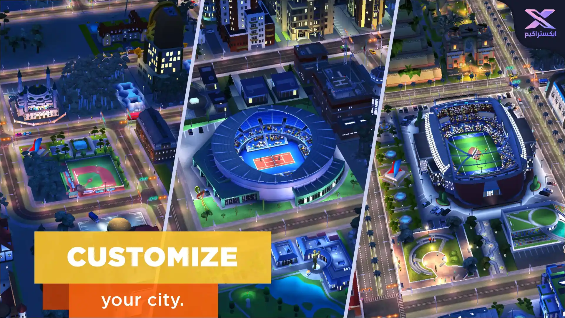 دانلود بازی SimCity BuildIt موبایل - بازی سیم‌ سیتی اندروید مود