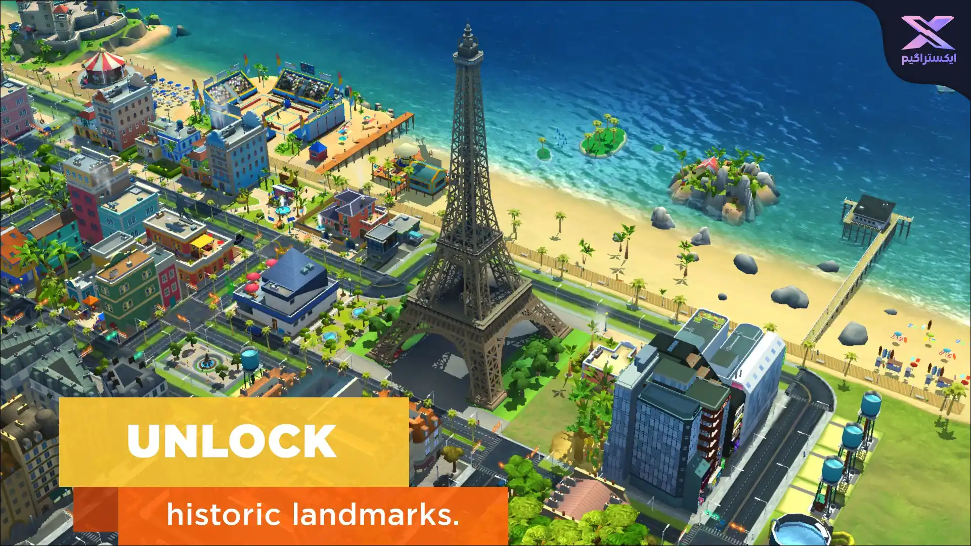 دانلود بازی SimCity BuildIt موبایل - بازی سیم‌ سیتی اندروید مود