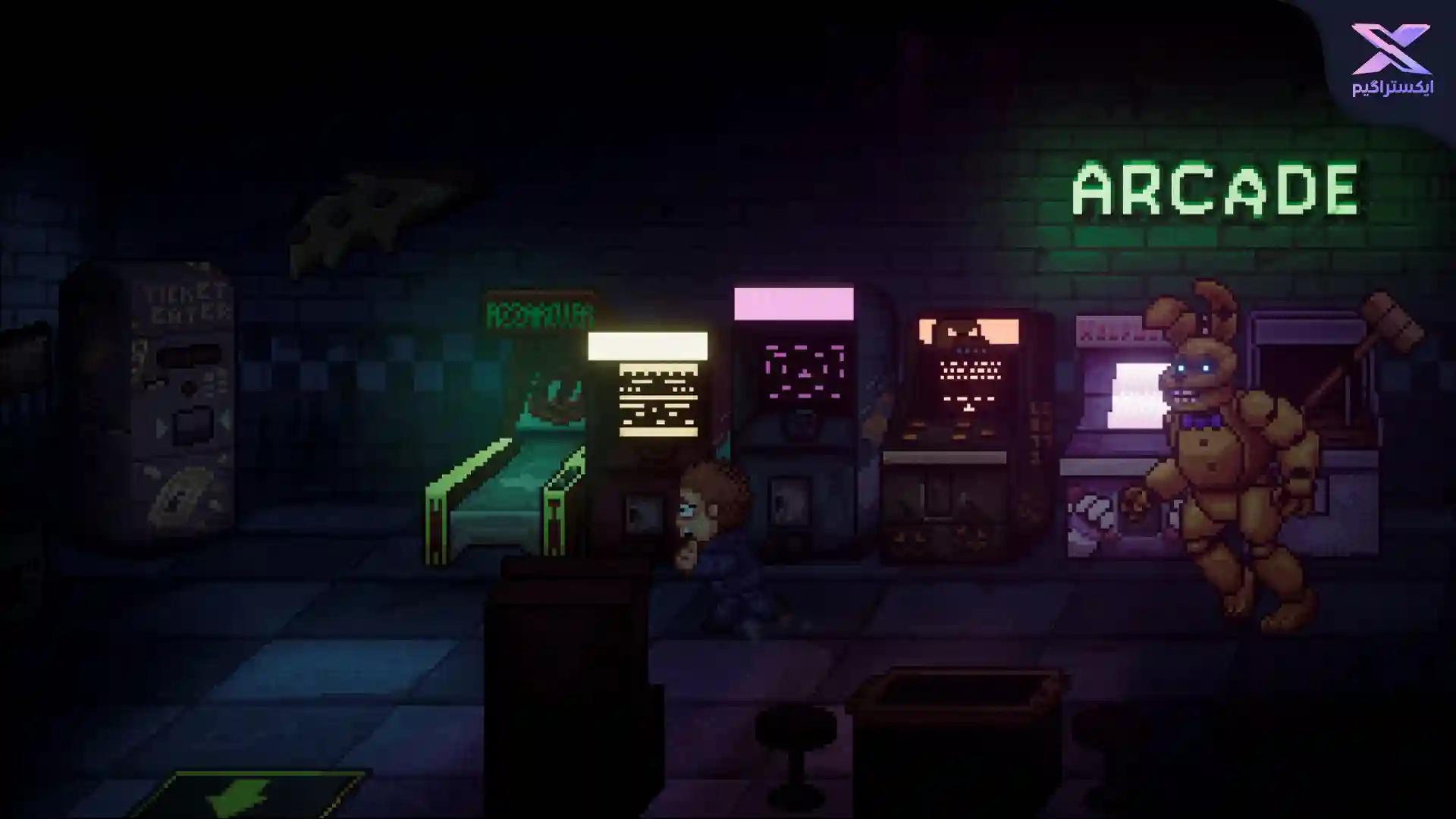 دانلود بازی Five Nights at Freddys Into the Pit برای کامپیوتر نسخه فشرده