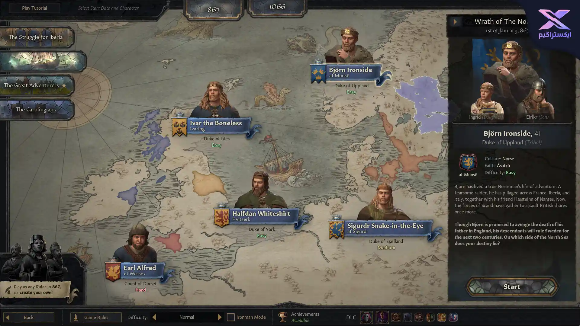 دانلود بازی Crusader Kings 3 برای کامپیوتر - کراسادر کینگز 3 نسخه فشرده