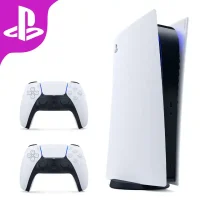 خرید کنسول پلی استیشن ۵ دیجیتال دو دسته - PS5 Digital 2 Dualsense ارزان