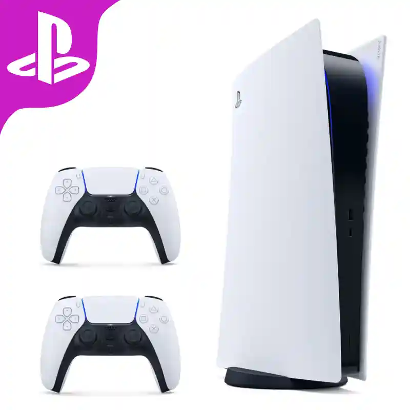 خرید کنسول پلی استیشن ۵ دیجیتال دو دسته - PS5 Digital 2 Dualsense ارزان